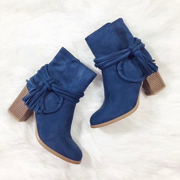 Shoes - Suede Booties
